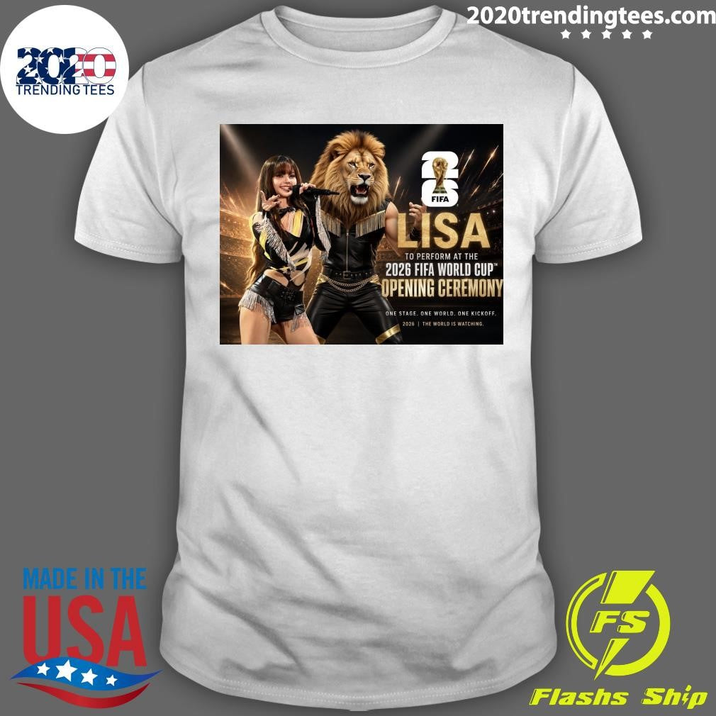 Lisa To Perform At The 2026 Fifa World Cup Opening Ceremony Shirt