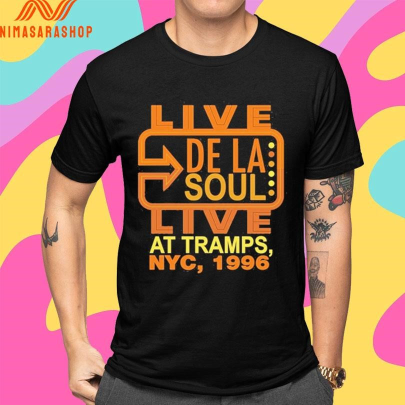 Live De La Soul Live At Tramps NYC 1996 Shirts