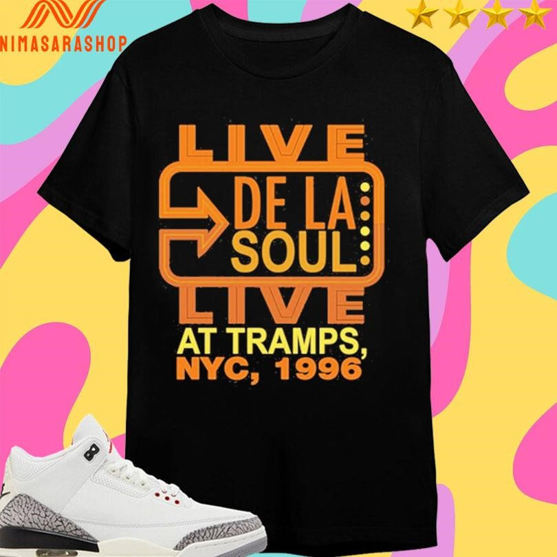 Live De La Soul Live At Tramps NYC 1996 Shirts
