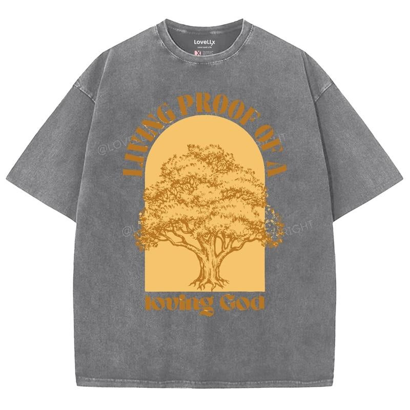 Living Proof Loving God Washed Christian Jesus Vintage 90s Cotton Top Womenswear Bottom T-Shirts, Hoodie, Sweatshirt