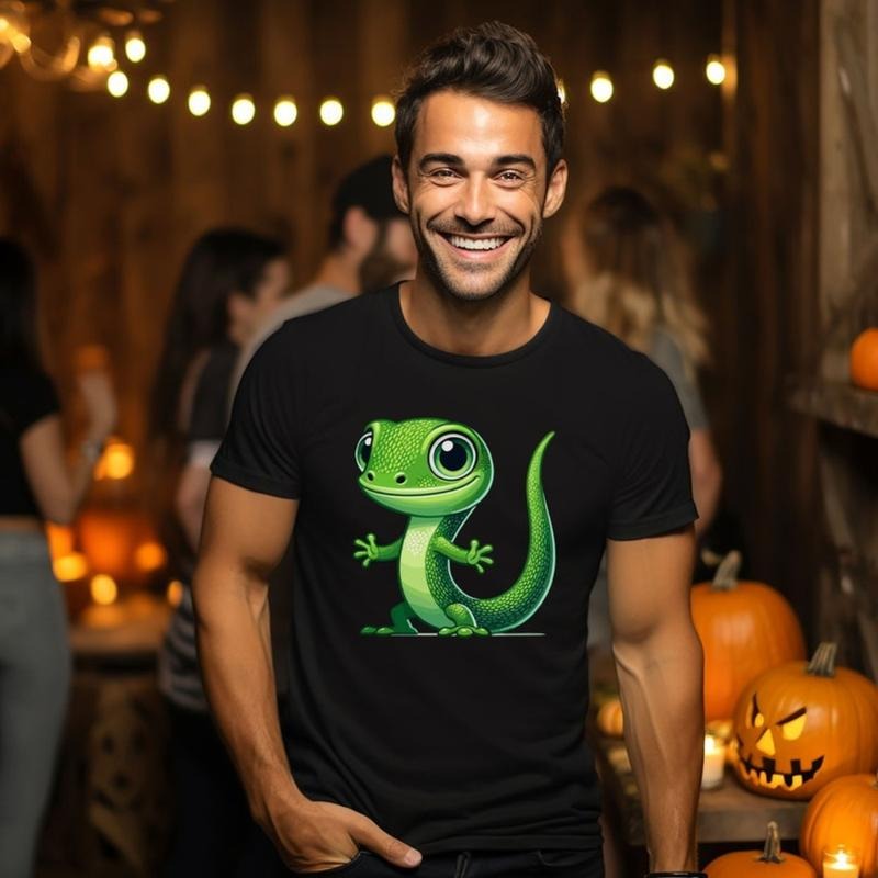Lizard - Men's T-Shirt made in usa Hoodie Sweatshirt | PrintMintTees.com