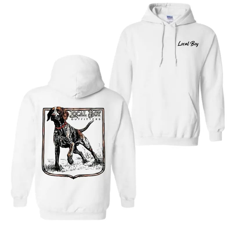 Local Boy Outfitters Hunting Dog Fabric Menswear Fabric Menswear Fabric Menswear T-Shirts, Hoodie, Sweatshirt