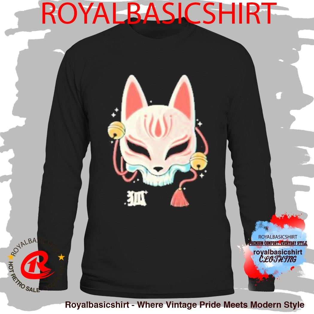 Lonely Kids Club Kitsune Skull Shirt