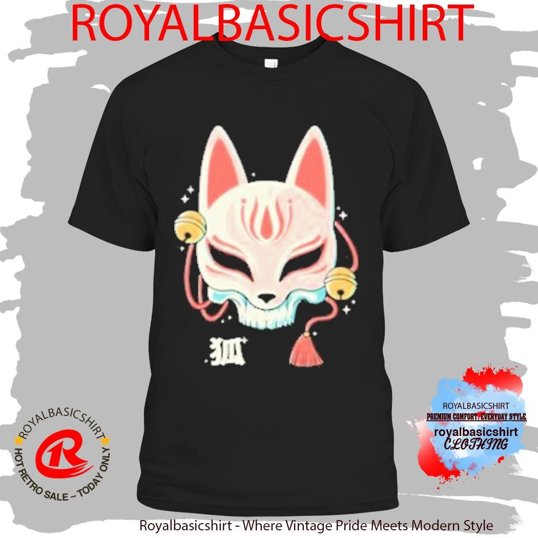 Lonely Kids Club Kitsune Skull Shirt