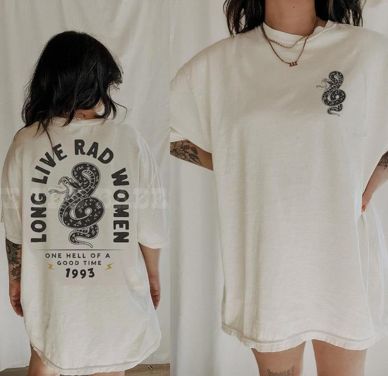 Long Live Rad Boho Feminist Girl Power Shirt T-Shirts, Hoodie, Sweatshirt