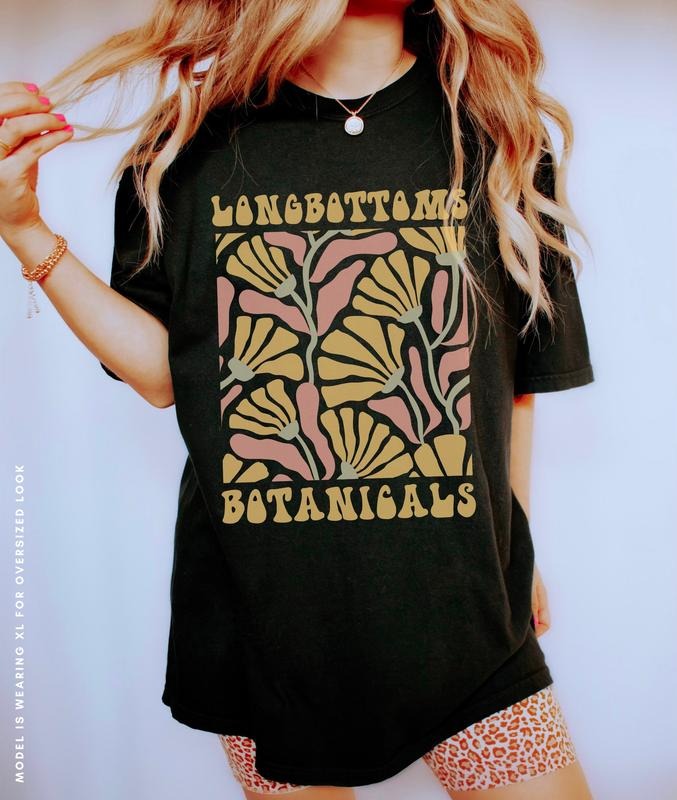Longbottoms Botanicals Boho Floral Shirt Longbottom Potter Shirt Subtle HP Shirt Pottery Universal Bookish T-Shirts, Hoodie, Sweatshirt