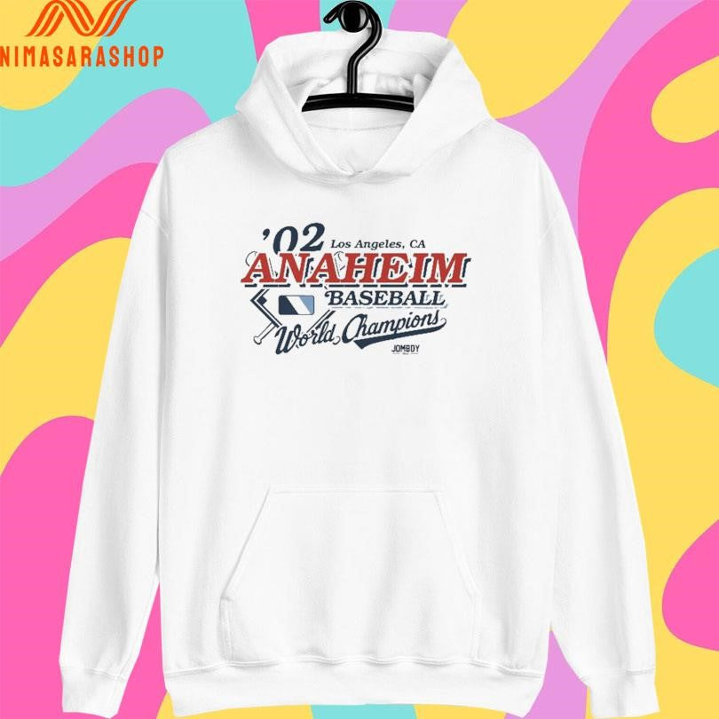 Los Angeles Ca ’02 Anaheim Baseball World Champions Shirts