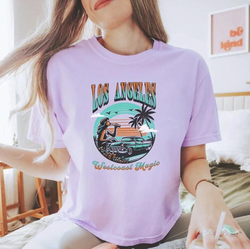 Los Angeles California T-Shirt, Los Angeles California Gift, Comfort Colors Shirt, Latina Gift shirt, Chicana Shirt,...