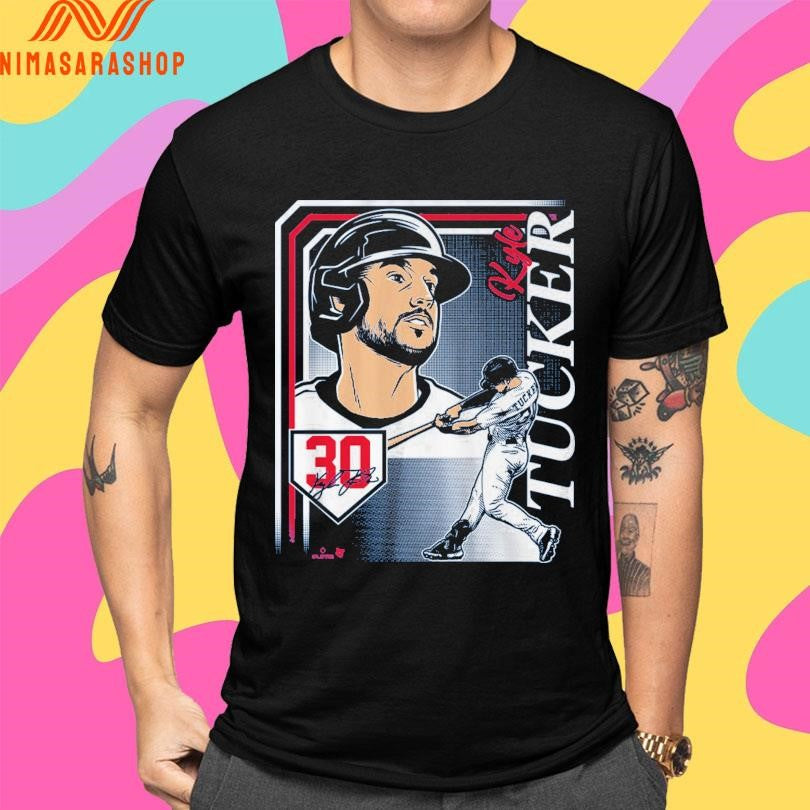 Los Angeles Dodgers Kyle Tucker LA Collage Frame Shirts