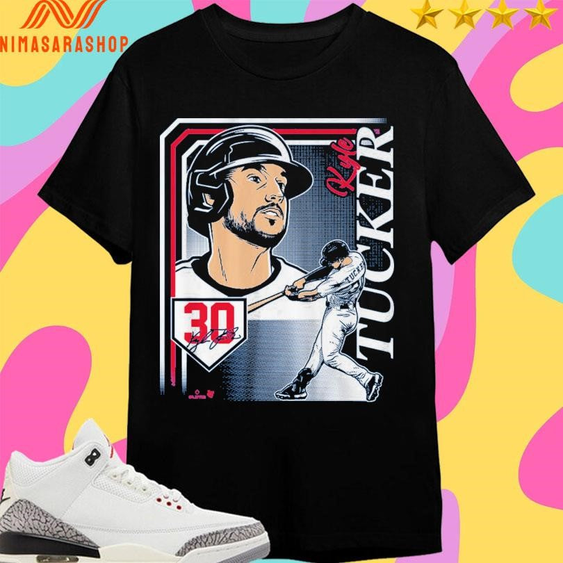 Los Angeles Dodgers Kyle Tucker LA Collage Frame Shirts