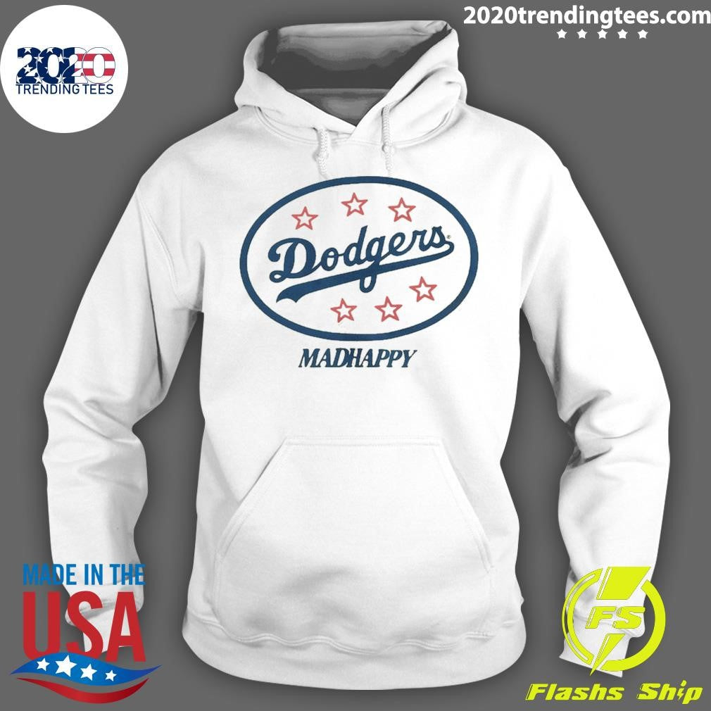 Los Angeles Dodgers Madhappy Oval Heavyweight Fleece Shirt