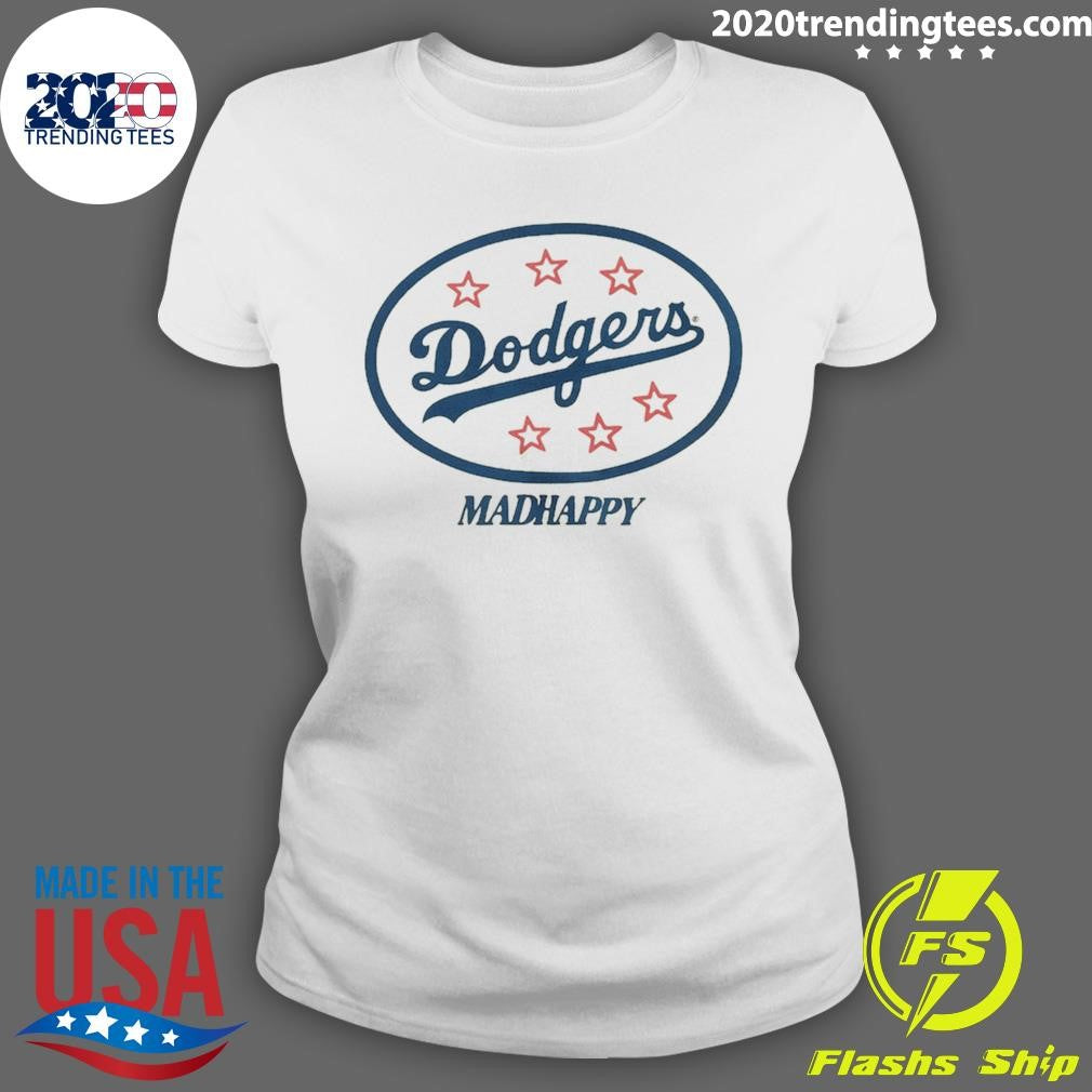 Los Angeles Dodgers Madhappy Oval Heavyweight Fleece Shirt