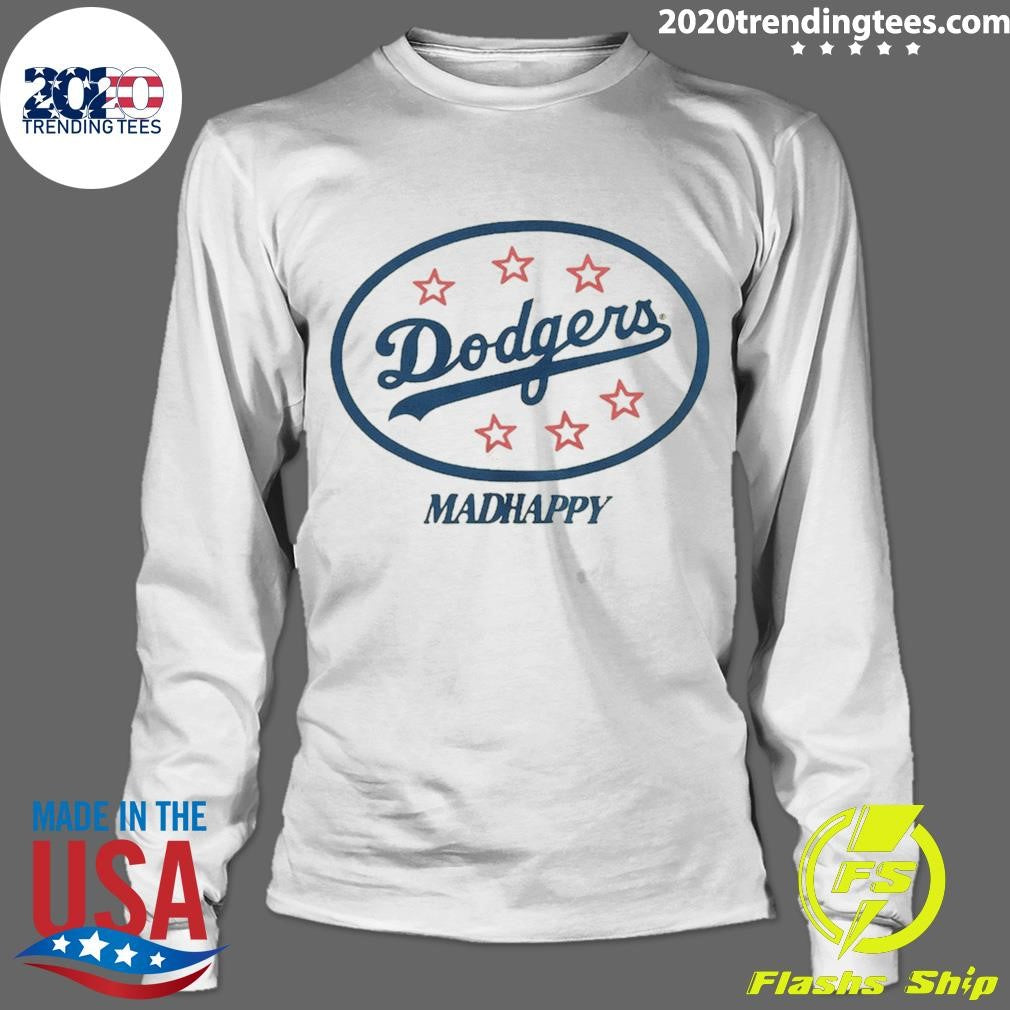 Los Angeles Dodgers Madhappy Oval Heavyweight Fleece Shirt