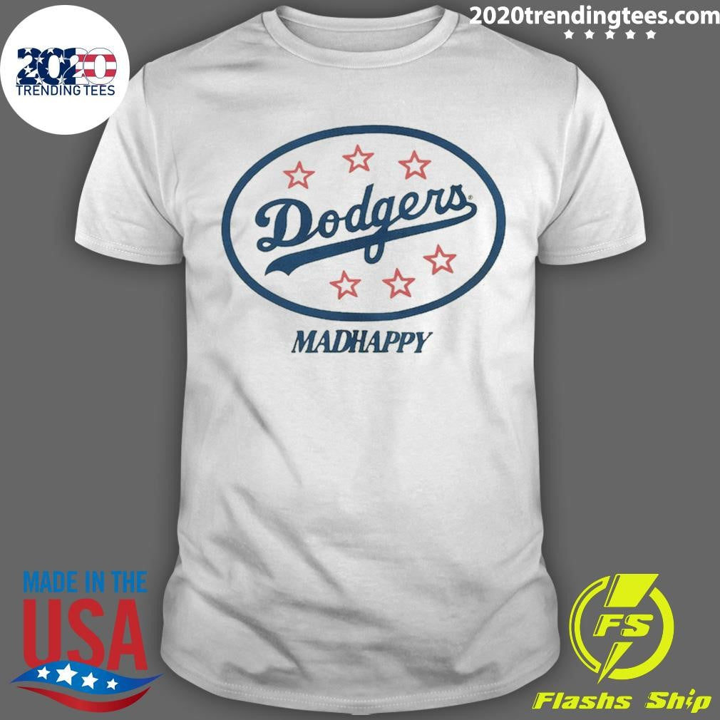Los Angeles Dodgers Madhappy Oval Heavyweight Fleece Shirt