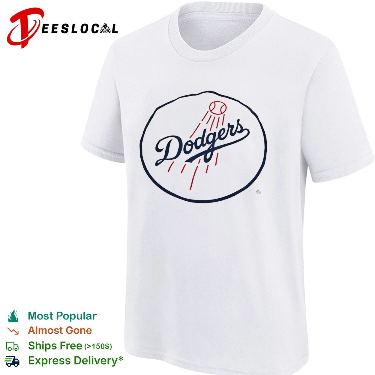 Los Angeles Dodgers baseball shirt