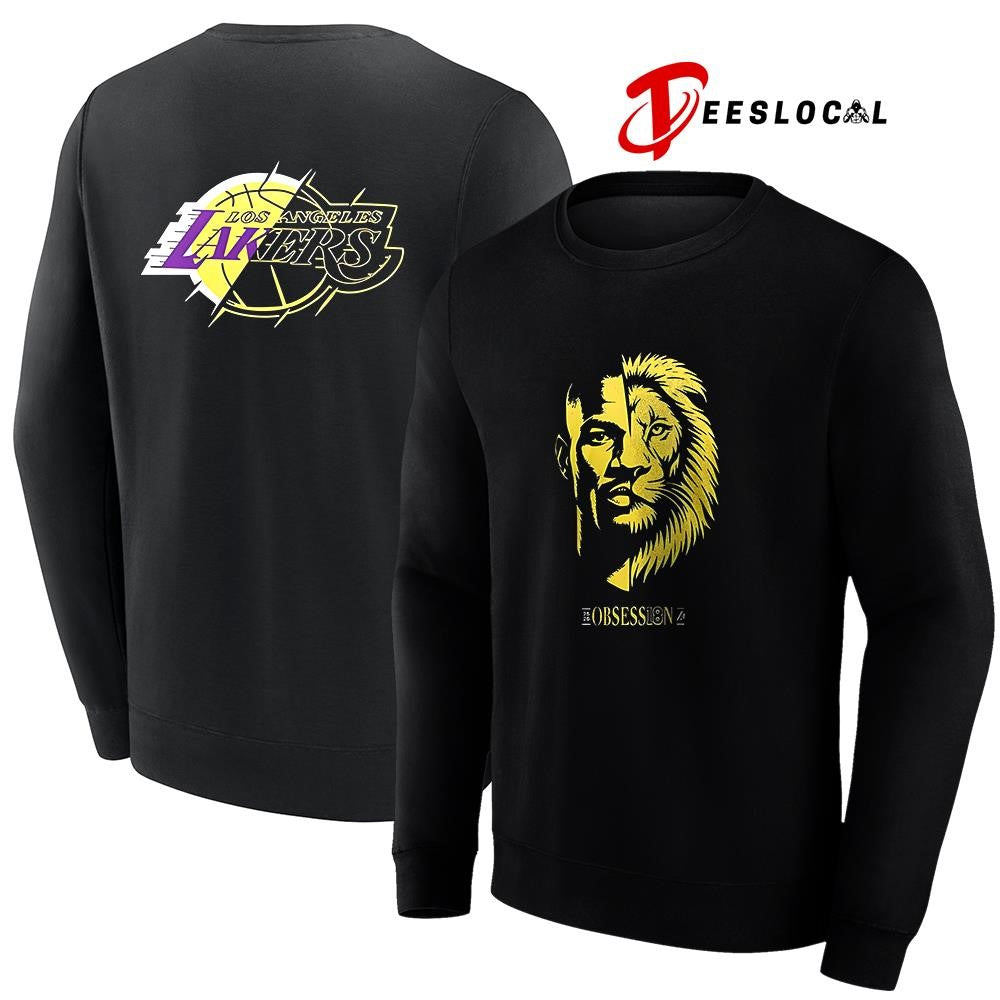 Los Angeles Lakers DeAndre Ayton Lion portrait graphic shirt