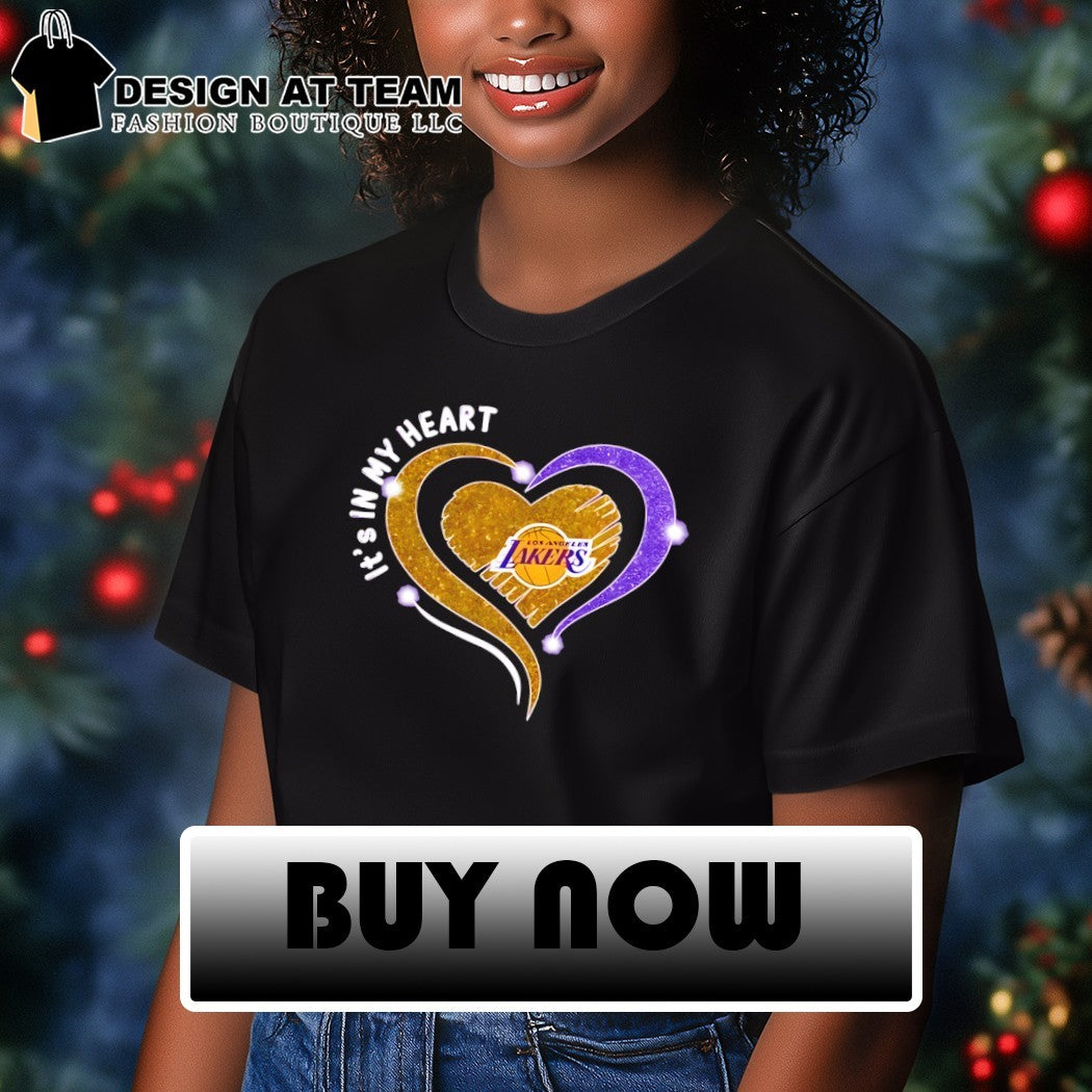 Los Angeles Lakers it’s in my Heart Basketball NBA 2026 shirt