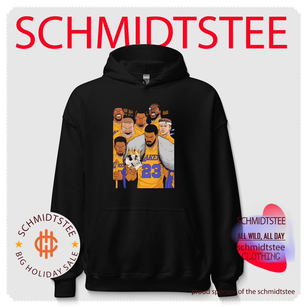 Los Angeles Lakers players stylized as Invincible shirt