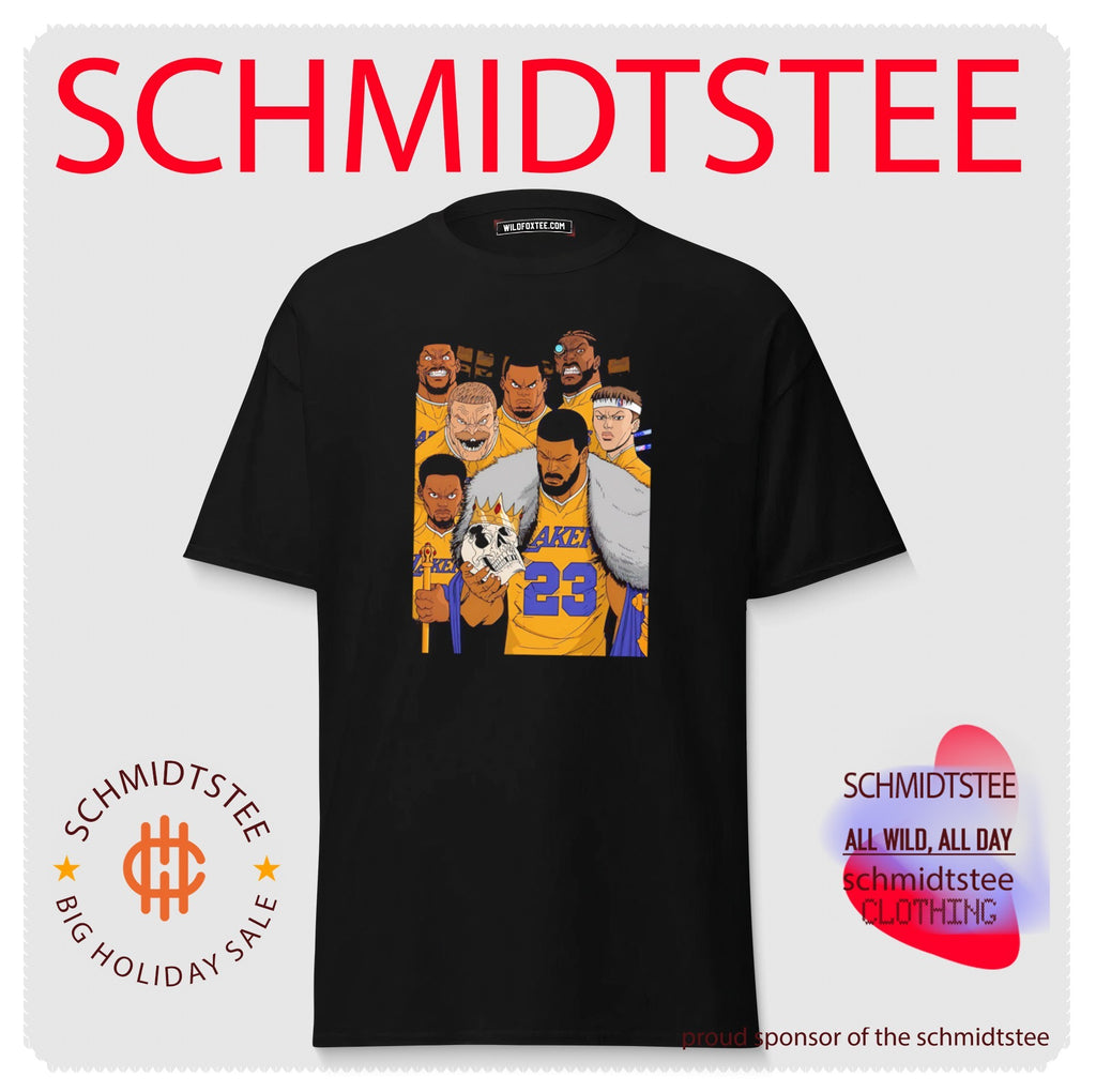 Los Angeles Lakers players stylized as Invincible shirt