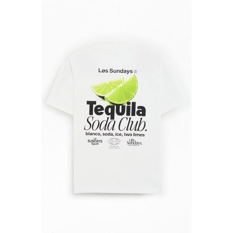 Los Sundays Men's The Tequila Soda Club T-Shirt - Multicolor Hoodie Sweatshirt | PrintMintTees.com