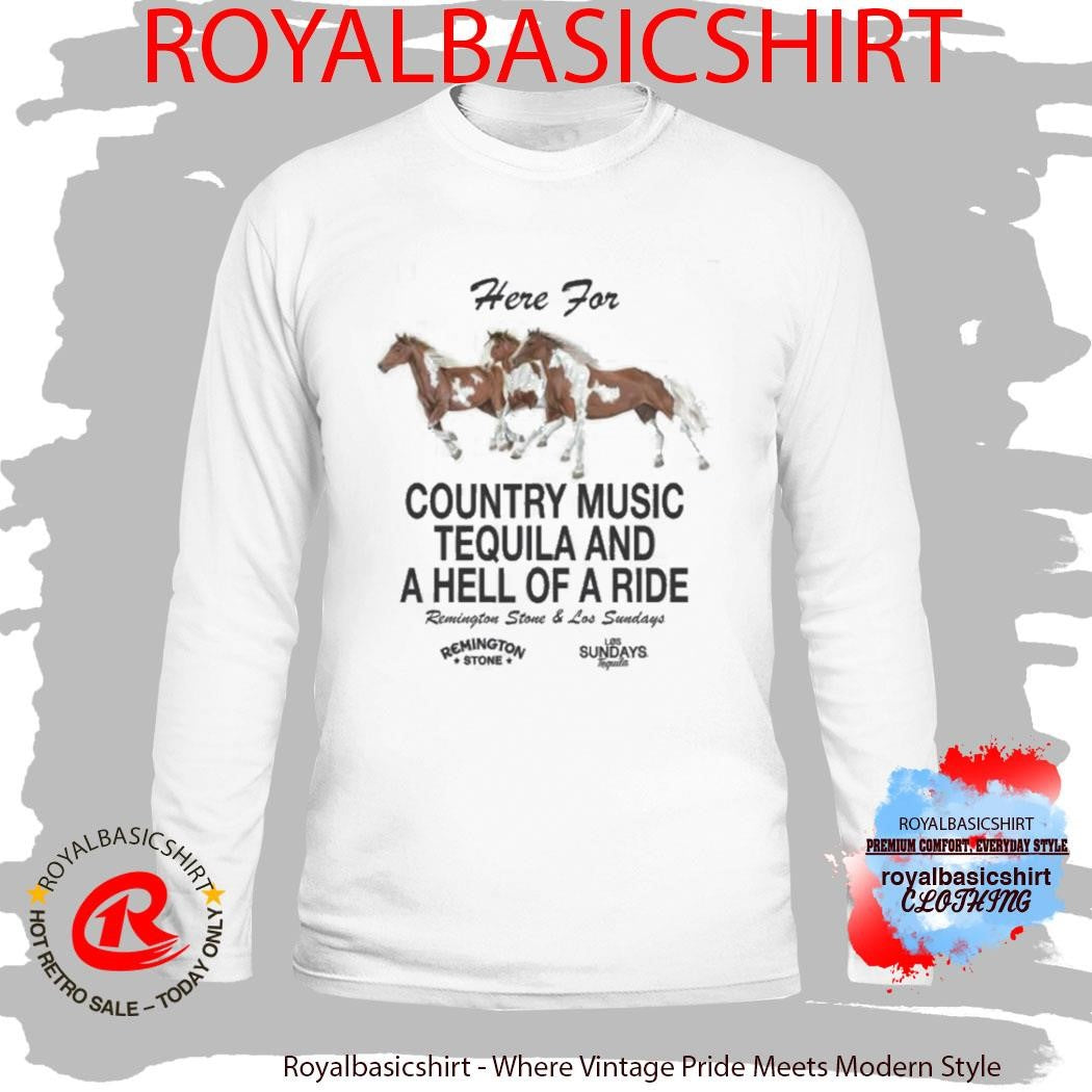 Los Sundays Tequila The Hell Of A Ride Shirt