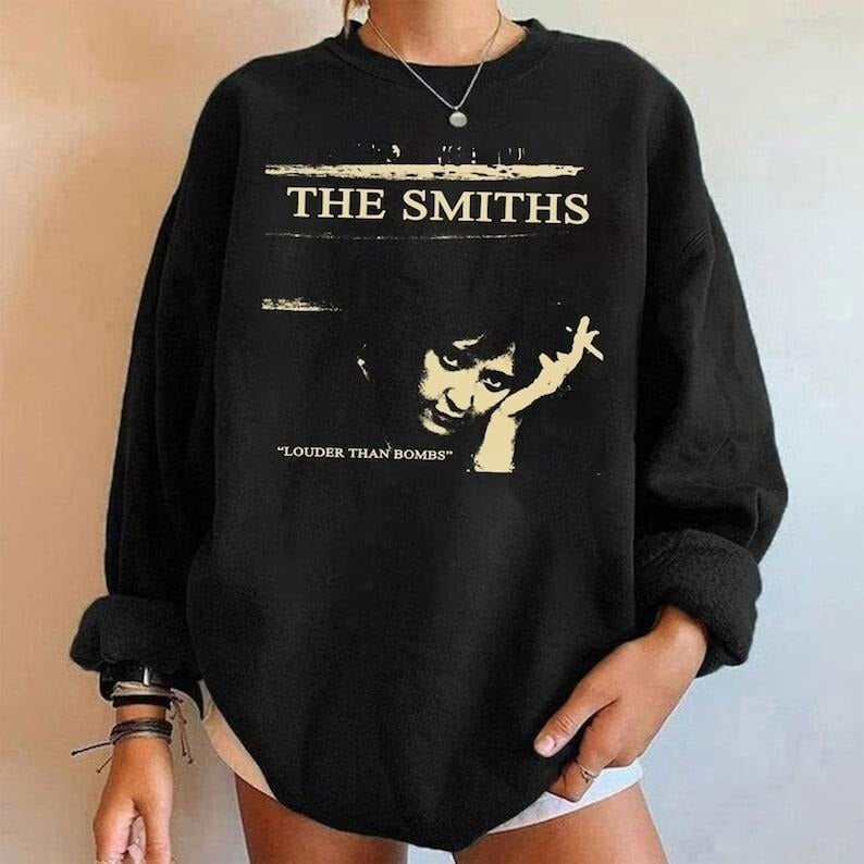 Louder than Bombs The Smiths Sweatshirt The Smiths band Shirt Hoodie | PrintMintTees.com