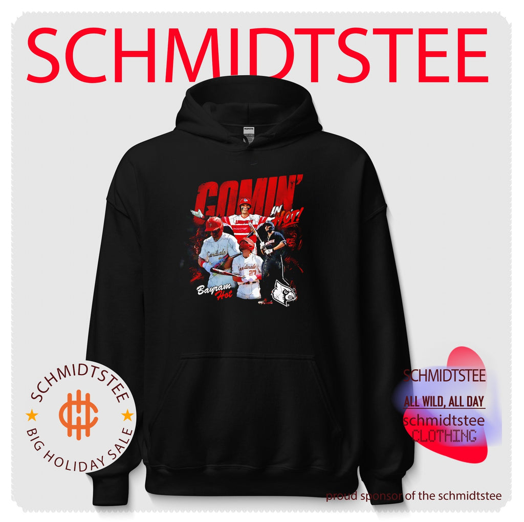 Louisville Cardinals Bayram Hot coming in hot graphic shirt