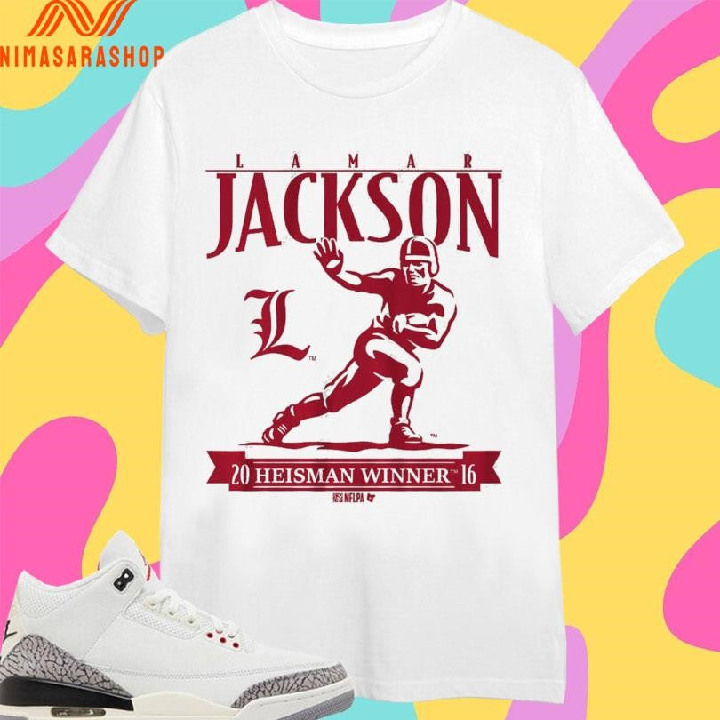 Louisville Cardinals Football Lamar Jackson Heisman Trophy 2016 Shirts