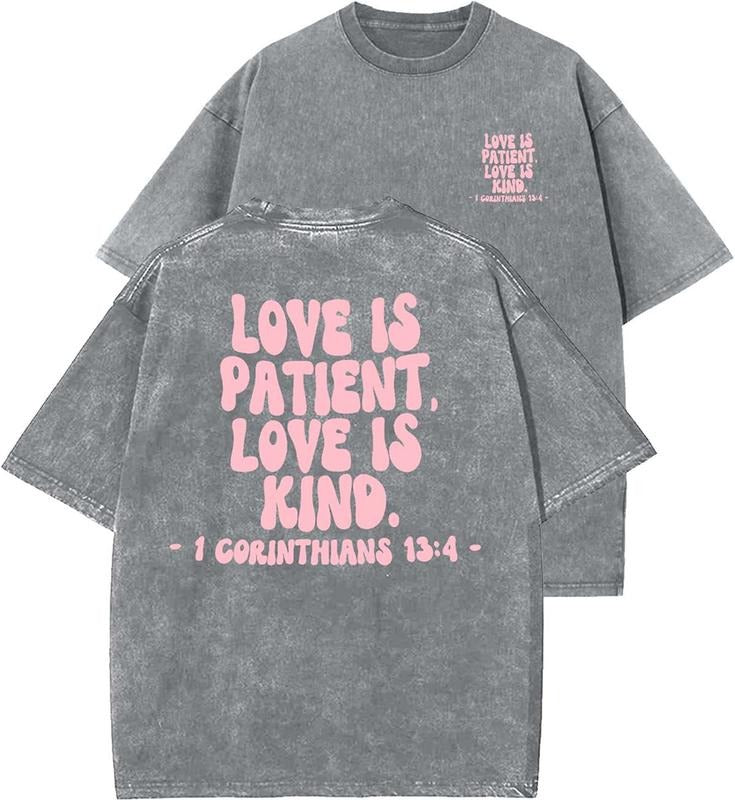 Love Changes Everthing Unisex Washed T-Shirt, Christian t shirts, Vintage 90s Graphic Tee, Gift Top Womenswear Cotton...