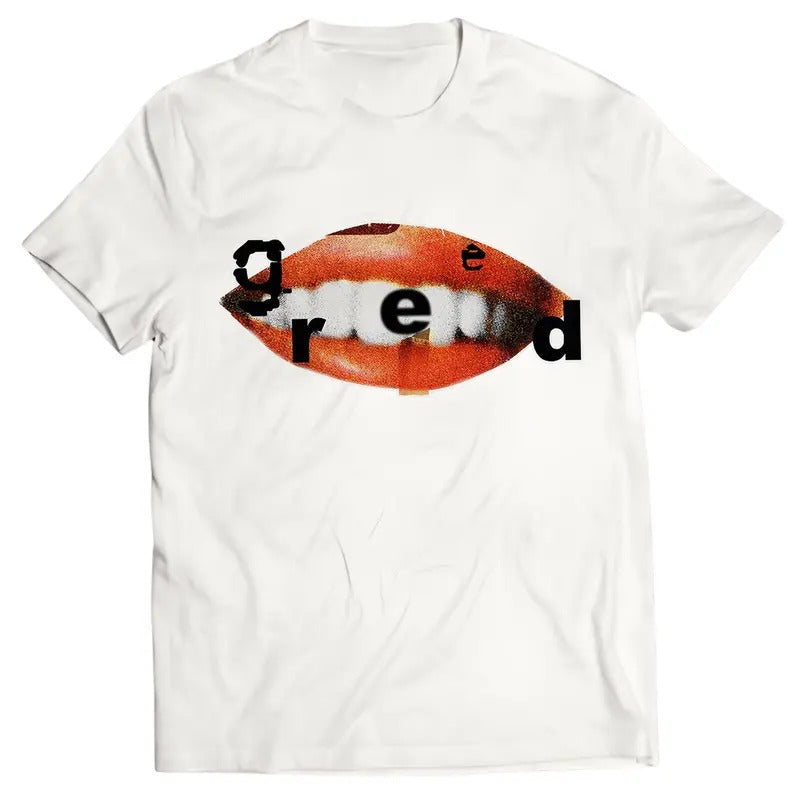 Lucki Greed Tee - Classic Cotton T-Shirt with Unique Graphic Print