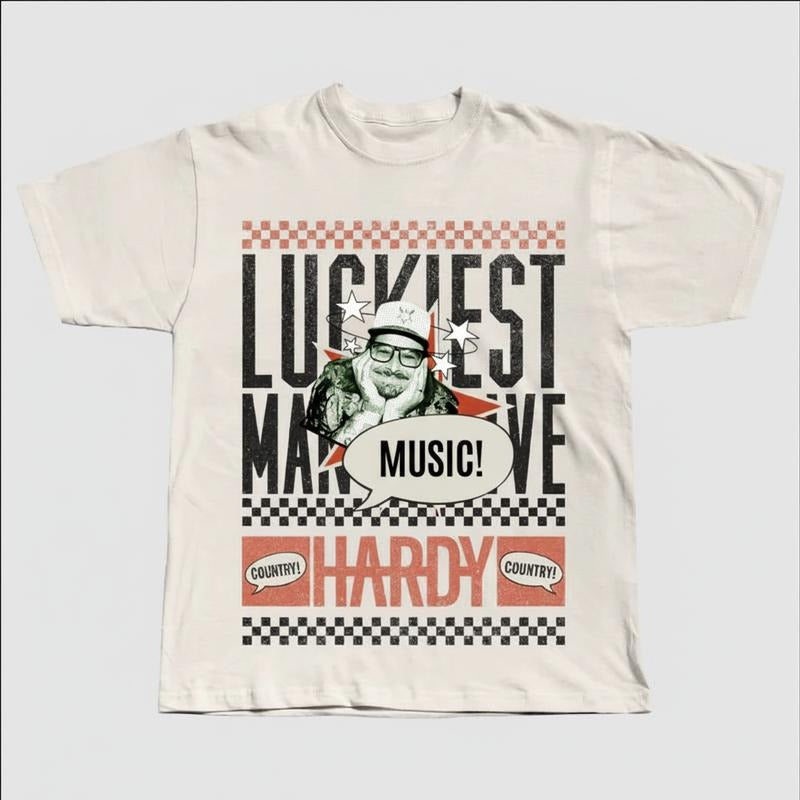 Luckiest Alivee Shirt, Hardy Tour Tee Hoodie Sweatshirt | PrintMintTees.com