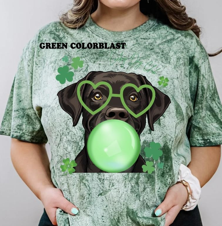 Lucky Dog Chocolate Lab Shirt ~ Unisex Apparel Relaxed Fit Printed In The USA Clothing Womenswear Casual Comfort Cotton...