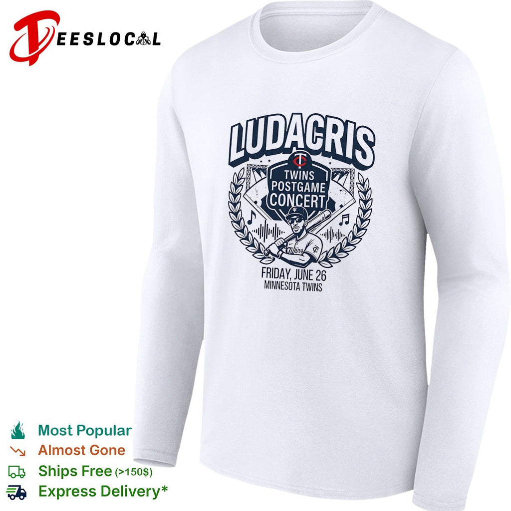 Ludacris Minnesota Twins postgame concert June 26 baseball shirt