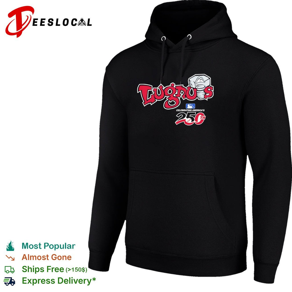 Lugnuts Celebrating Americas 250th MLB Baseball shirt