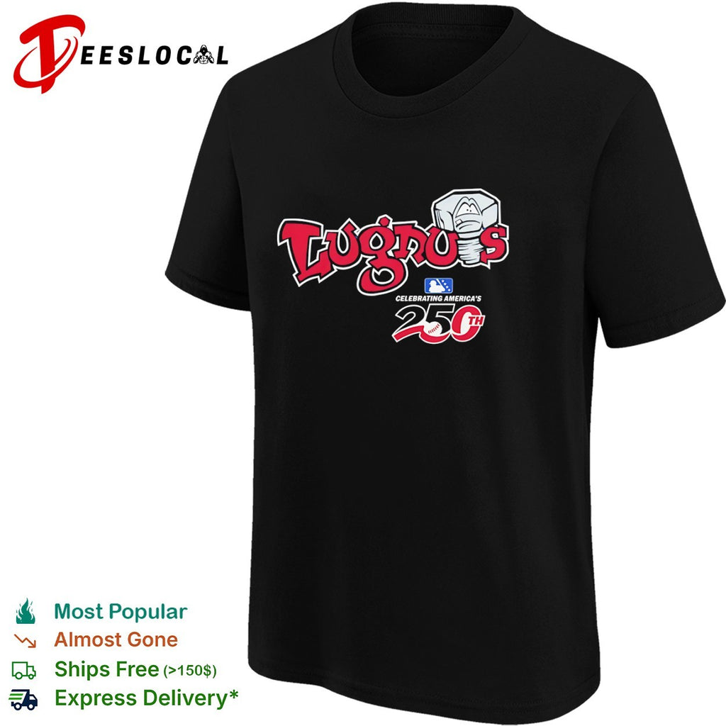 Lugnuts Celebrating Americas 250th MLB Baseball shirt
