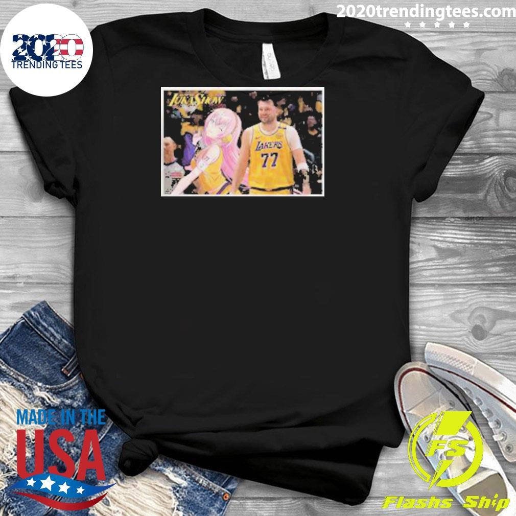 Luka x Luka LukaShow Los Angeles Lakers Anime Shirt