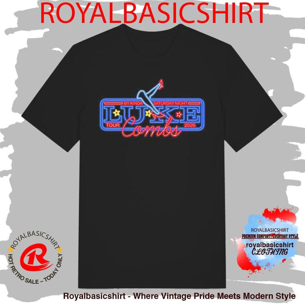 Luke Combs Neon Tour Shirt