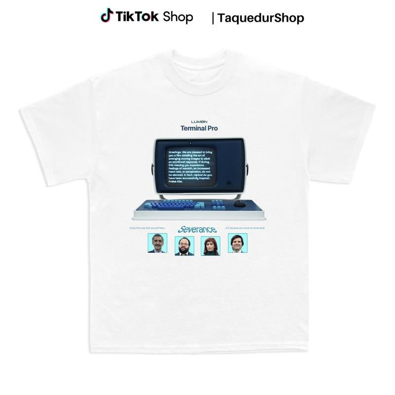 Lumon Terminal Pro - Severance Shirt | Thriller Sci-Fi Movie Tee - Gift TV Show Outfit Merch - 90s Style Retro Outfit