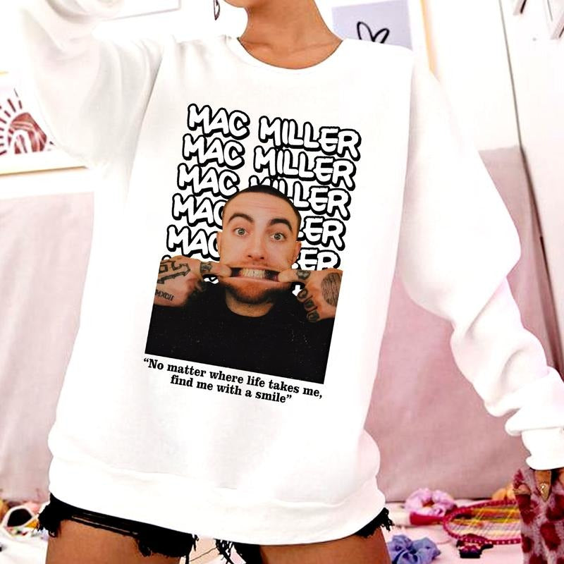 M Smile Sweatshirt, Hoodie, T-Shirt, Unisex | PrintMintTees.com