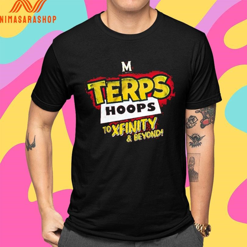 M Terps Hoops To Xfinity And Beyond Shirts