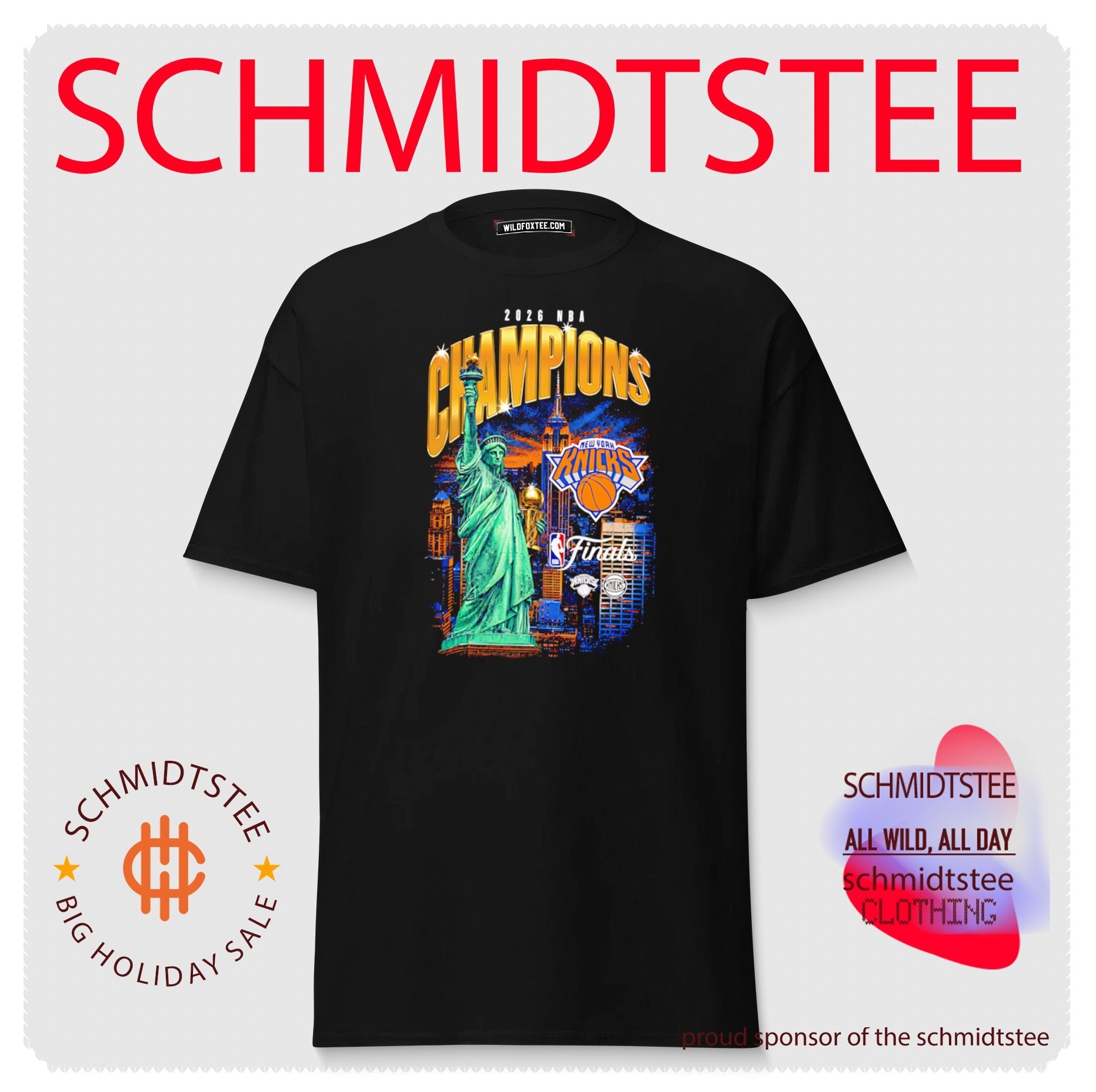New York Knicks 2026 NBA Finals Champions M&N City shirt
