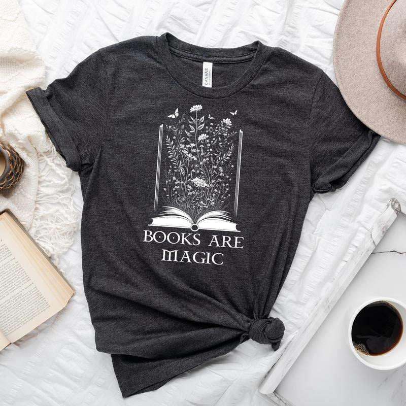 MAGIC BOOKS UNISEX T-SHIRT Hoodie Sweatshirt | PrintMintTees.com