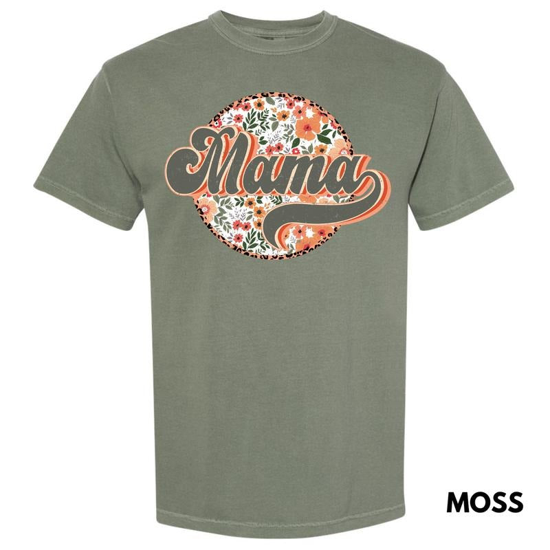 MAMA Flower Mix Comfort Colors 'NLB' Shirt Hoodie Sweatshirt