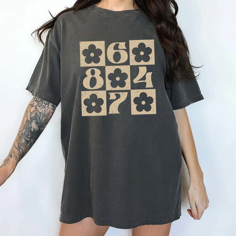MAPTEES Subtle 8647 Comfort Colors Shirt, Floral FDT T-shirt, Activist Feminist Graphic Tee, Liberal Women Clothing,...