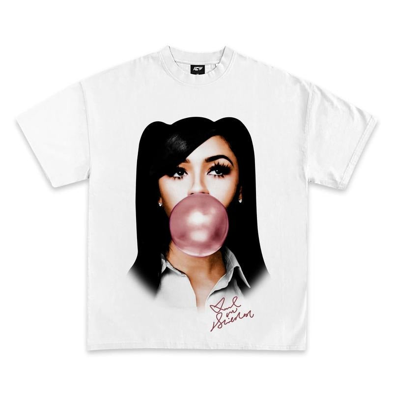MAR.IaH Bubble Gum T-Shirt Vintage Rapper Graphic Tee Shirt for Men Women Rap Hip Hop Hoodie Sweatshirt | PrintMintTees.com