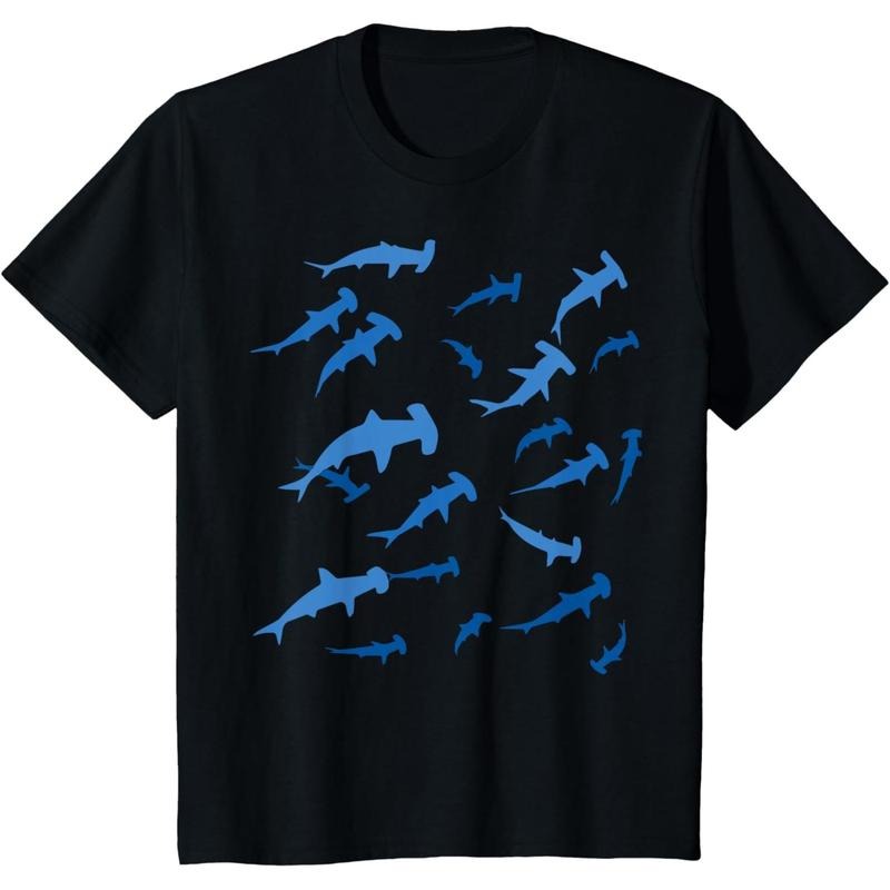 MEN Hammerhead Shark T-Shirt T-Shirt made in usa Hoodie Sweatshirt | PrintMintTees.com