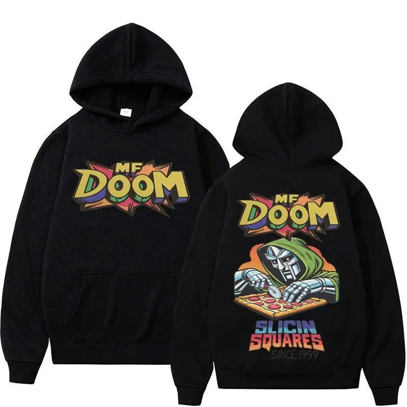 MF DOOM HOODIE, 2 side Rapper MF Doom shirt, MF Doom shirt, Essen Doomsday Grafik Hoodie, Hip Hop Rap Vintage Hoodie,...