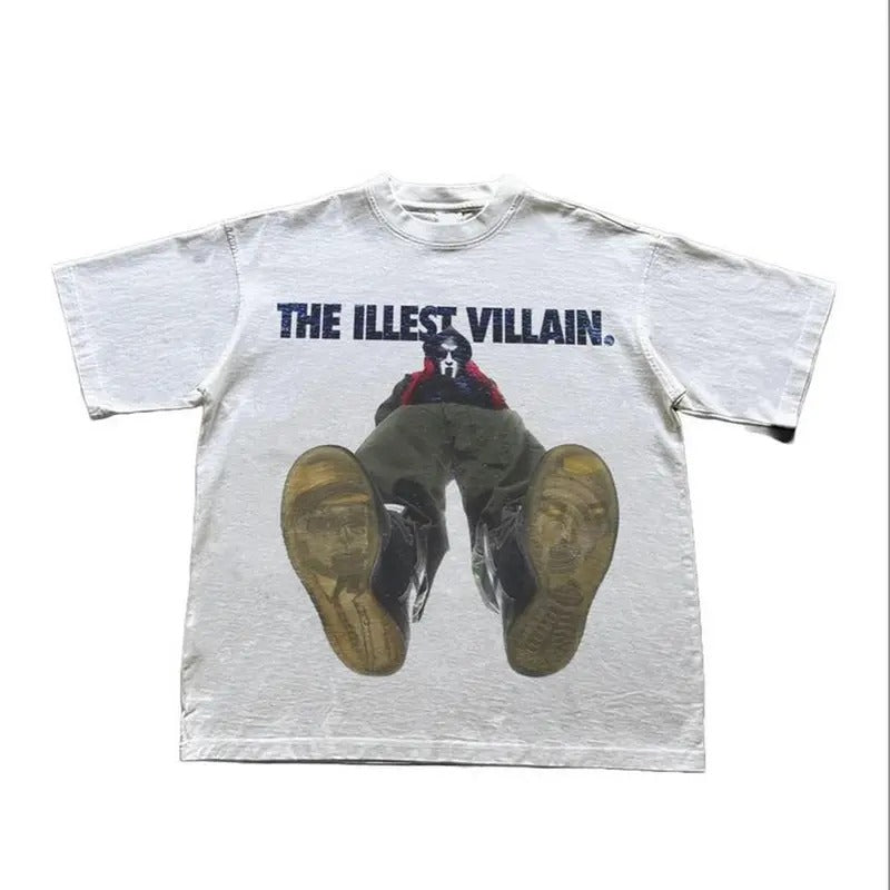 MF Doom Illest Villain Vintage 90s Top Funny Dumb Meme Shirt Menswear Womenswear Streetwear Movie Shirt T-Shirts, Hoodie, Sweatshirt