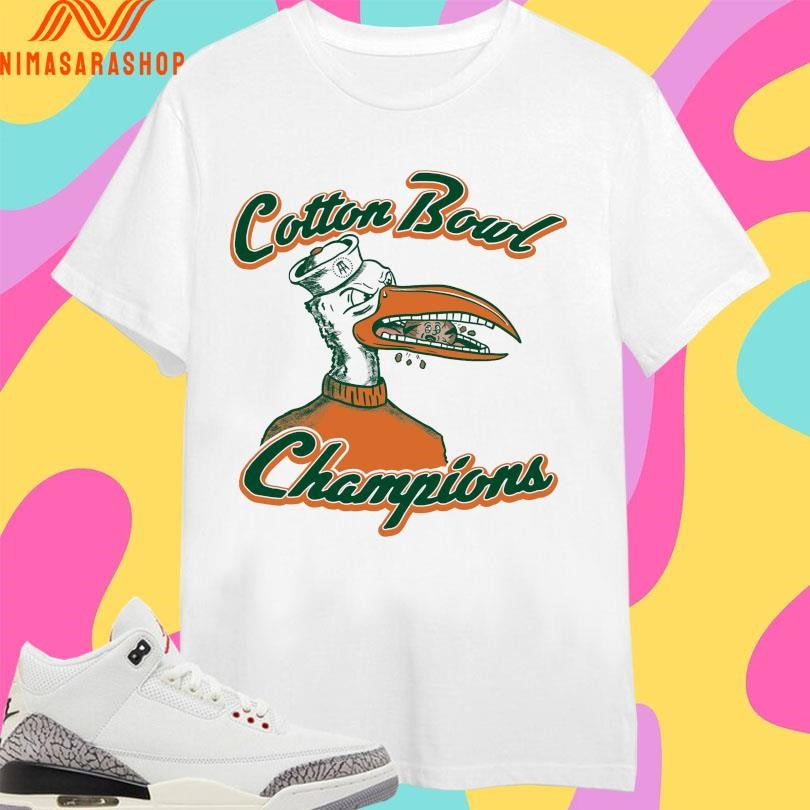 MIA Cotton Bowl Champs Shirts