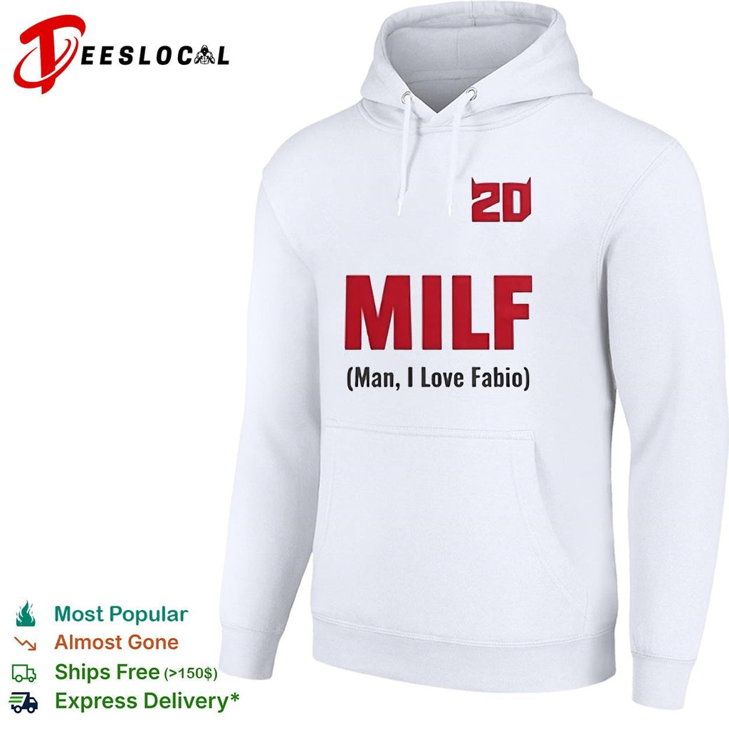 MILF Man I Love Fabio 2D Gorillaz inspired shirt